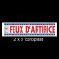 Affiche feux d'artifice