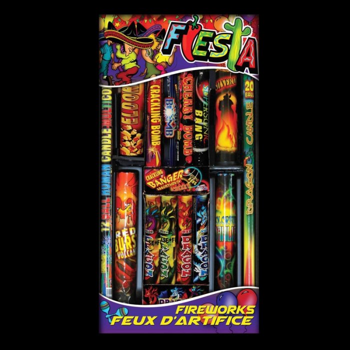 Fireworks assorted kit - Fiesta