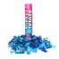 BOMBE DE CONFETTIS BLEUE