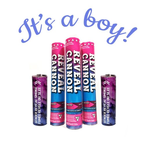 It's a boy! (confetti)