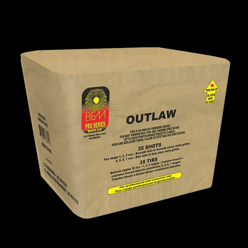 Piece pyrotechnique OUTLAW