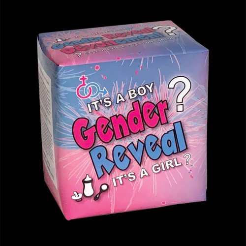 Gender reveal pièce pyrotechnique