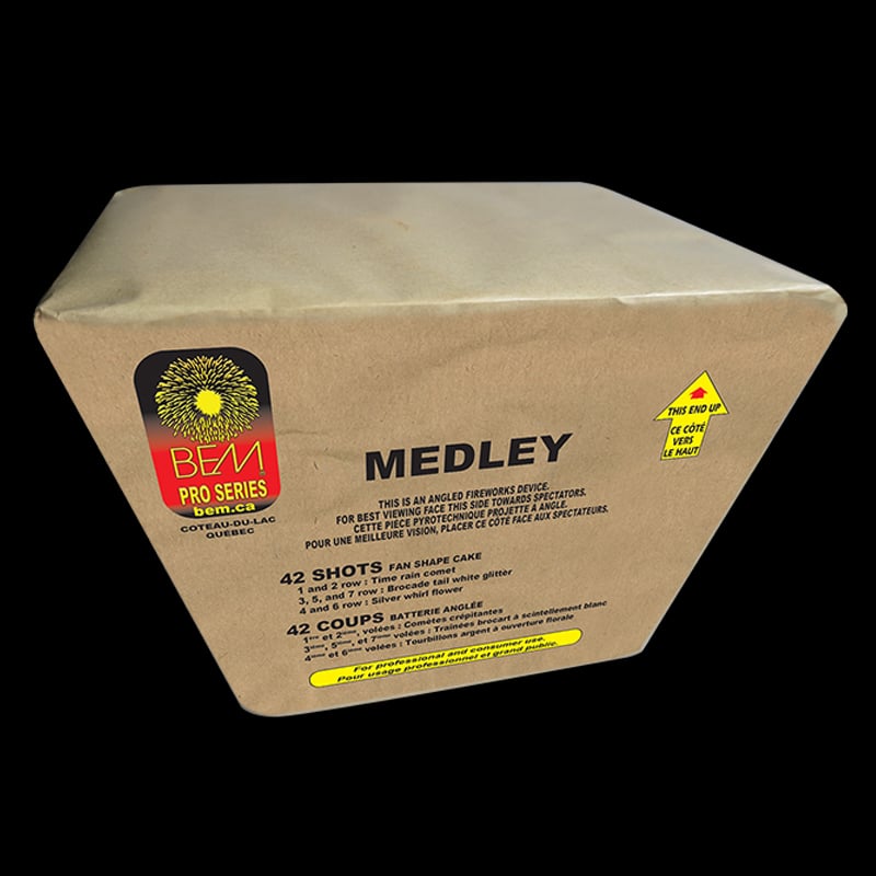 Medley piece pyrotechnique