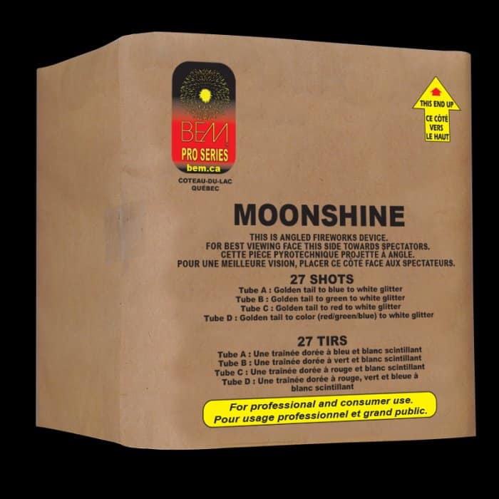 Moonshine - une pièce pyrotechnique